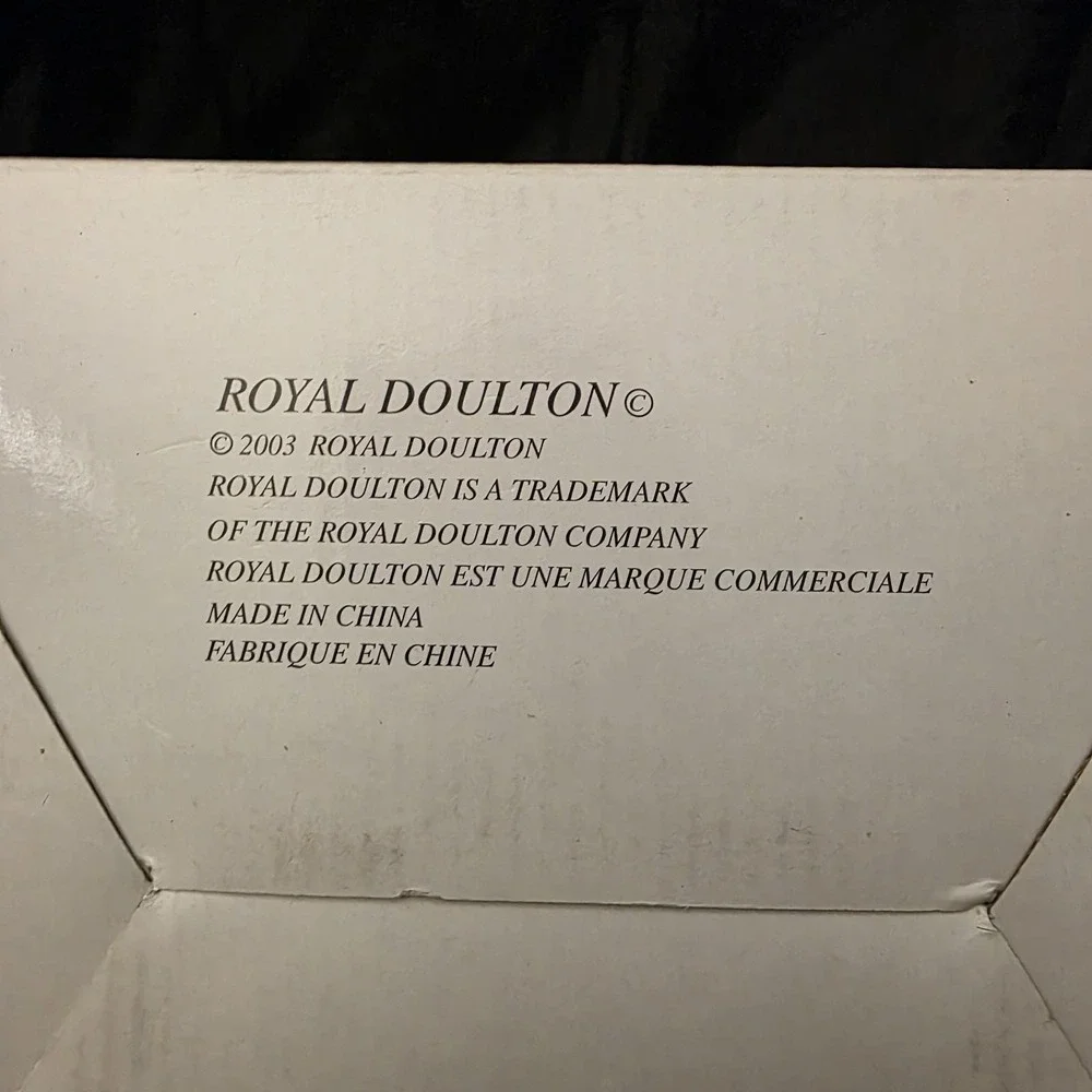 VTG 2003‎ Royal Doulton Holiday Traditions Santa Limited Ed, 1st Ed 1411 of 2000